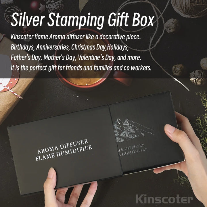 Lanwang Flame Aroma Diffuser – Create a Cozy Ambiance