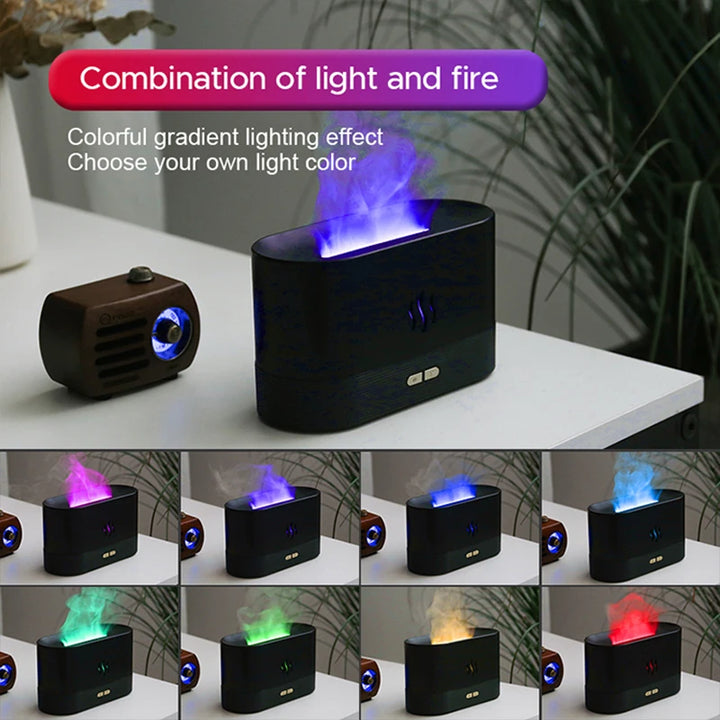 Lanwang Flame Aroma Diffuser – Create a Cozy Ambiance