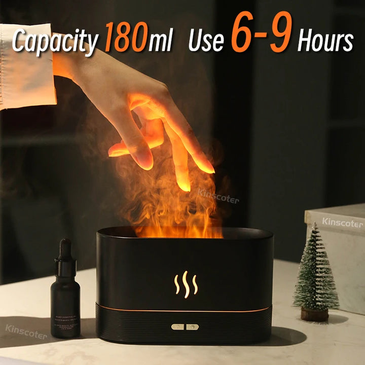 Lanwang Flame Aroma Diffuser – Create a Cozy Ambiance