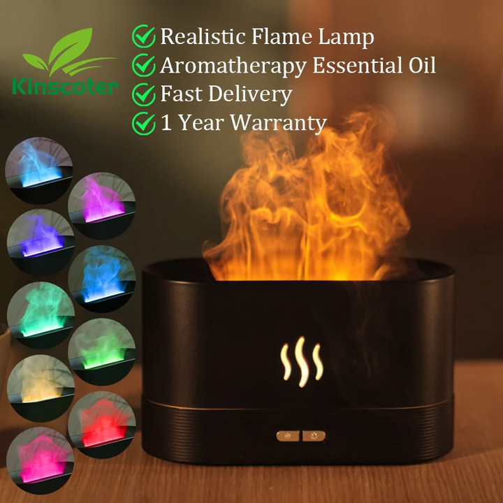 Lanwang Flame Aroma Diffuser – Create a Cozy Ambiance